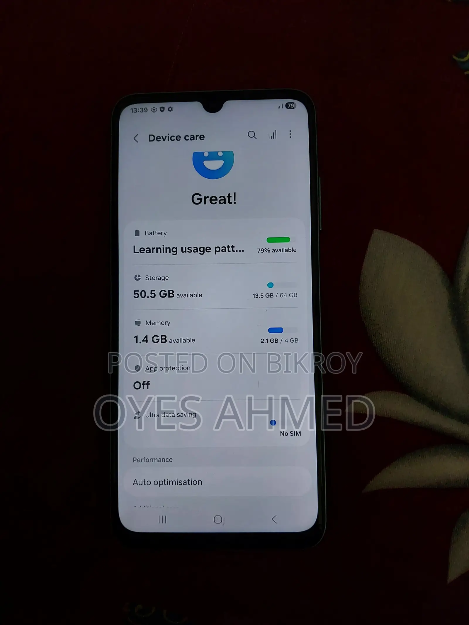 Samsung Galaxy M14 . (Used)