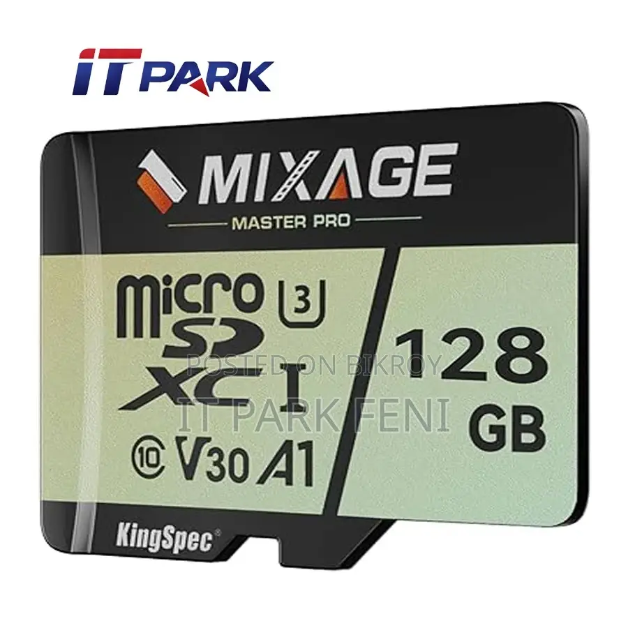KingSpec MIXAGE MASTER PRO 128GB MICRO SDXC UHS-I MEMORY CARD