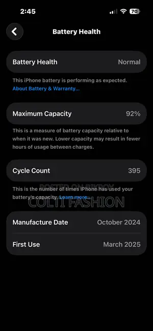 Apple iPhone 15 Pro . (Used)