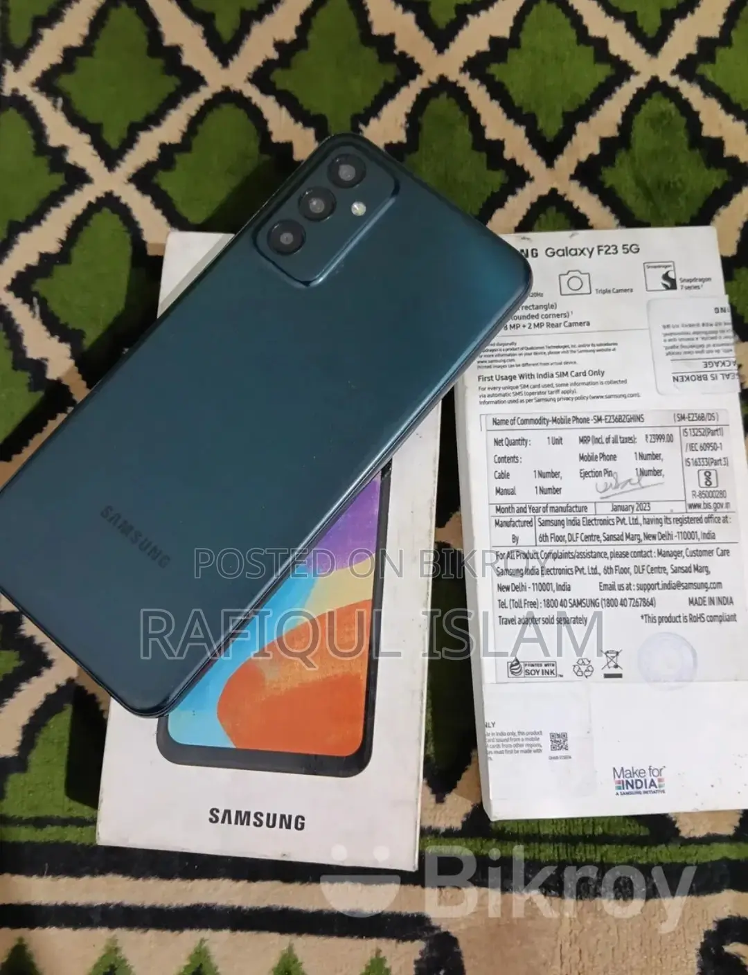 Samsung f23 5g (Used)