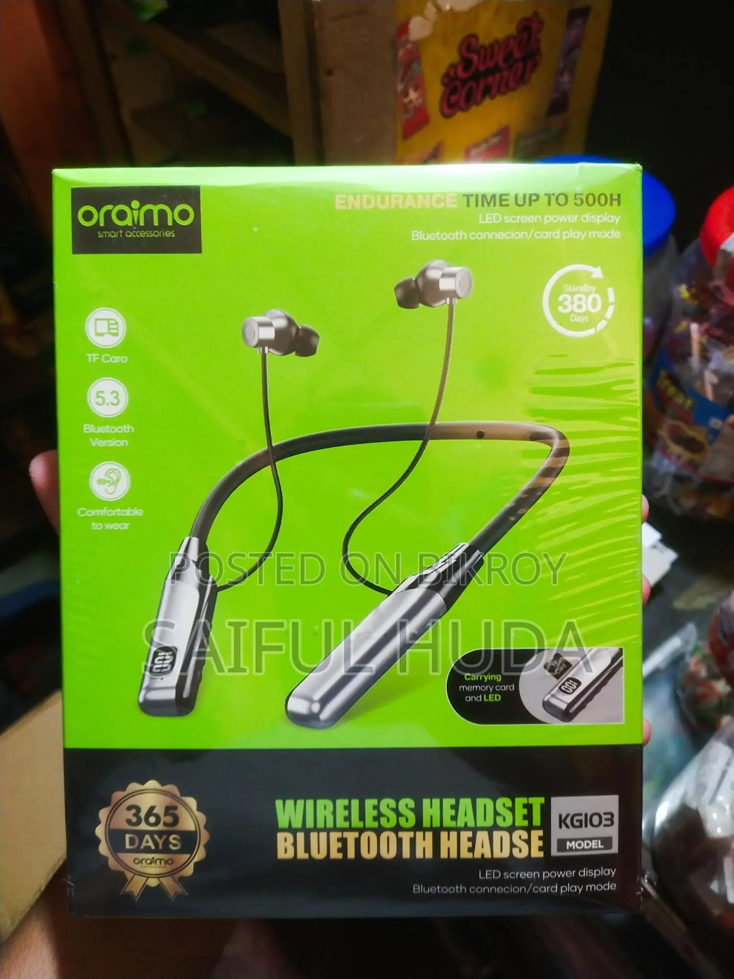 Oraimo Kg103 নেকব্যান্ড