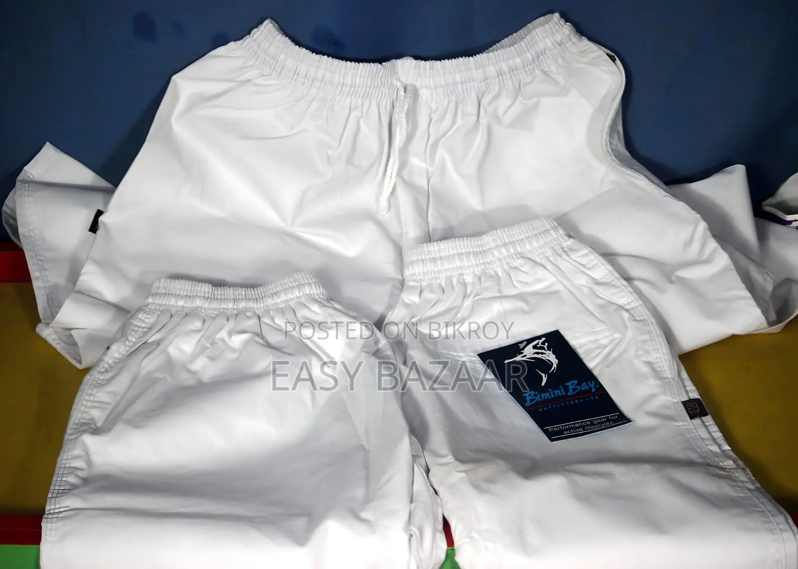 White Stretch Trousers - Retail and Wholesale