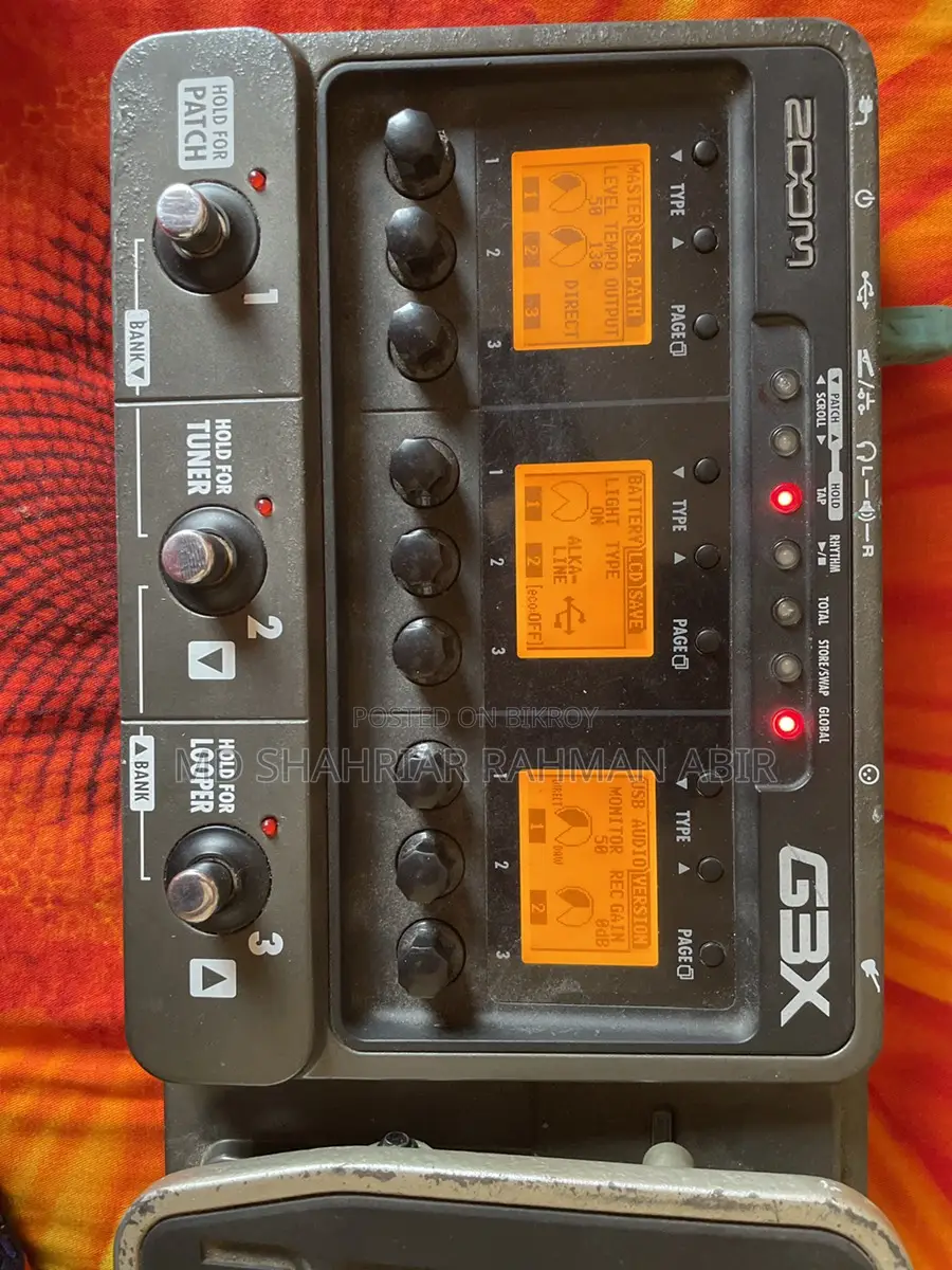 Zoom G3X Guitar Processor