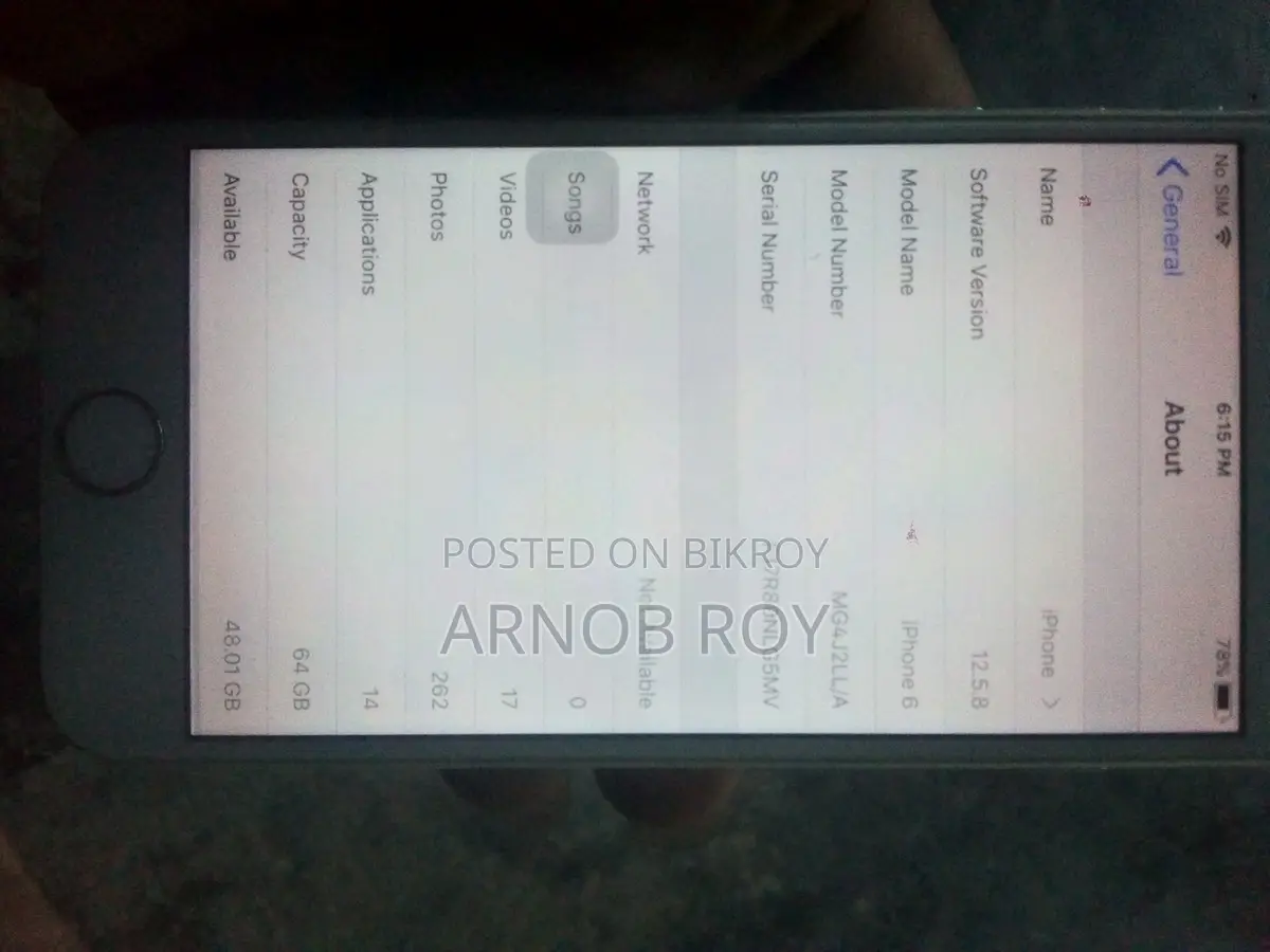 Apple iPhone 6 (Used)