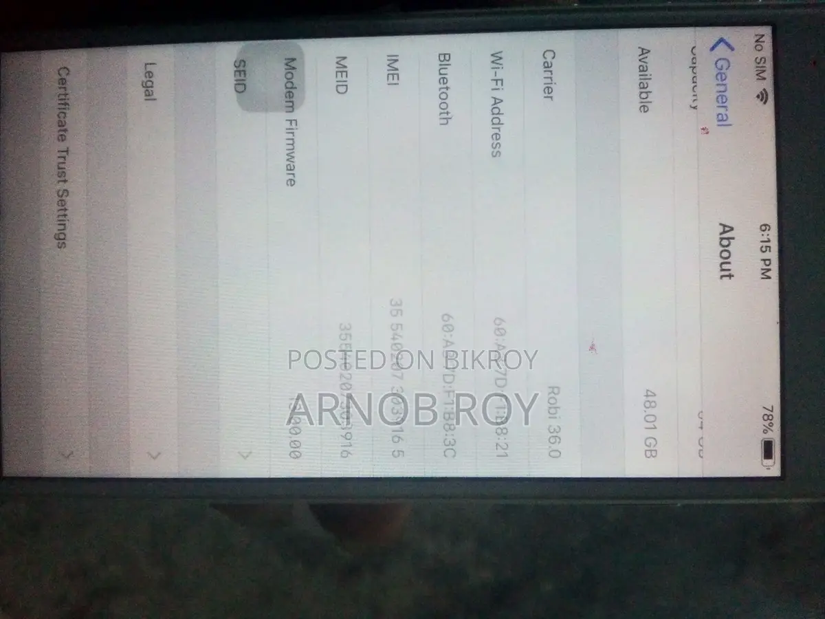 Apple iPhone 6 (Used)