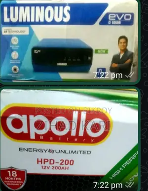 Luminous IPS with Apollo Battery