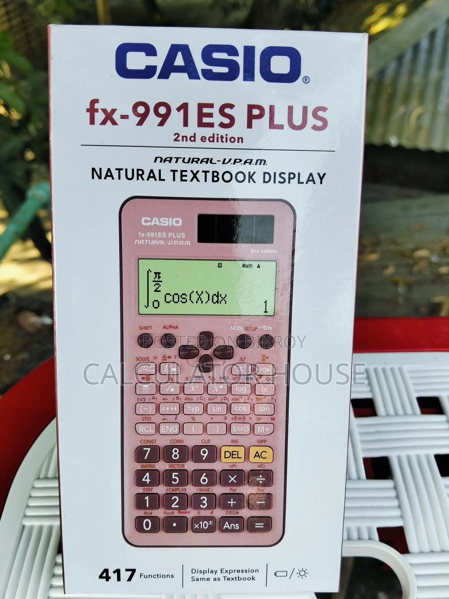 Casio Scientific Calculator Fx 991 Es Plus Pink