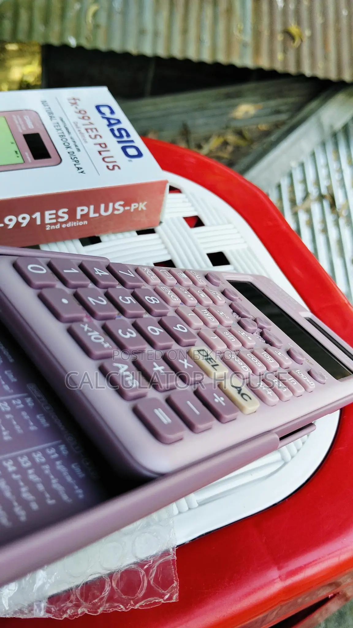 Casio Scientific Calculator Fx 991 Es Plus Pink