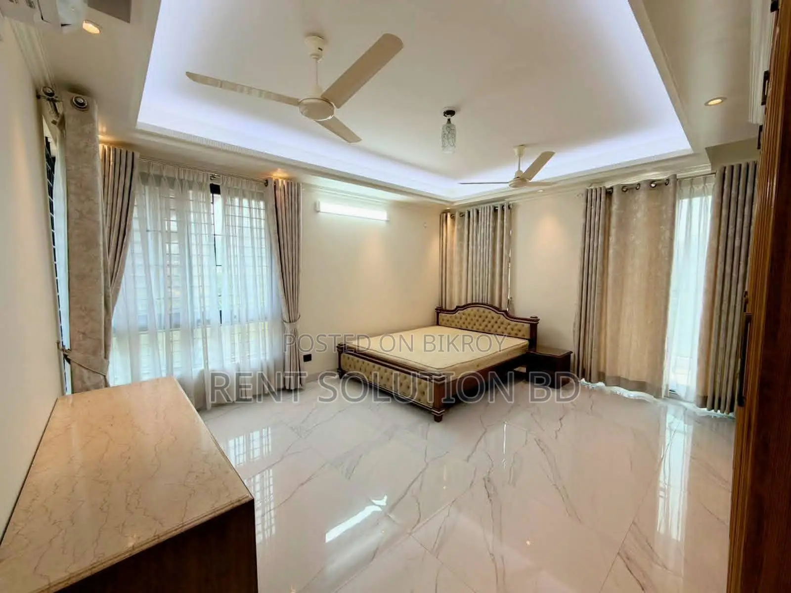 উত্তর গুলশানে ভাড়ার জন্য বিলাসবহুল ফার্নিশড অ্যাপার্টমেন্ট