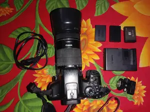 Canon 750D & 55-250 STM zoom lens....