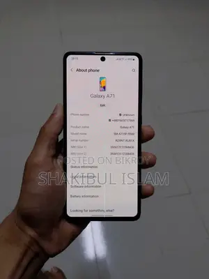 Samsung Galaxy A71 (Used)