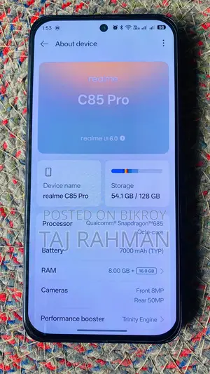 Realme C85 pro (Used)