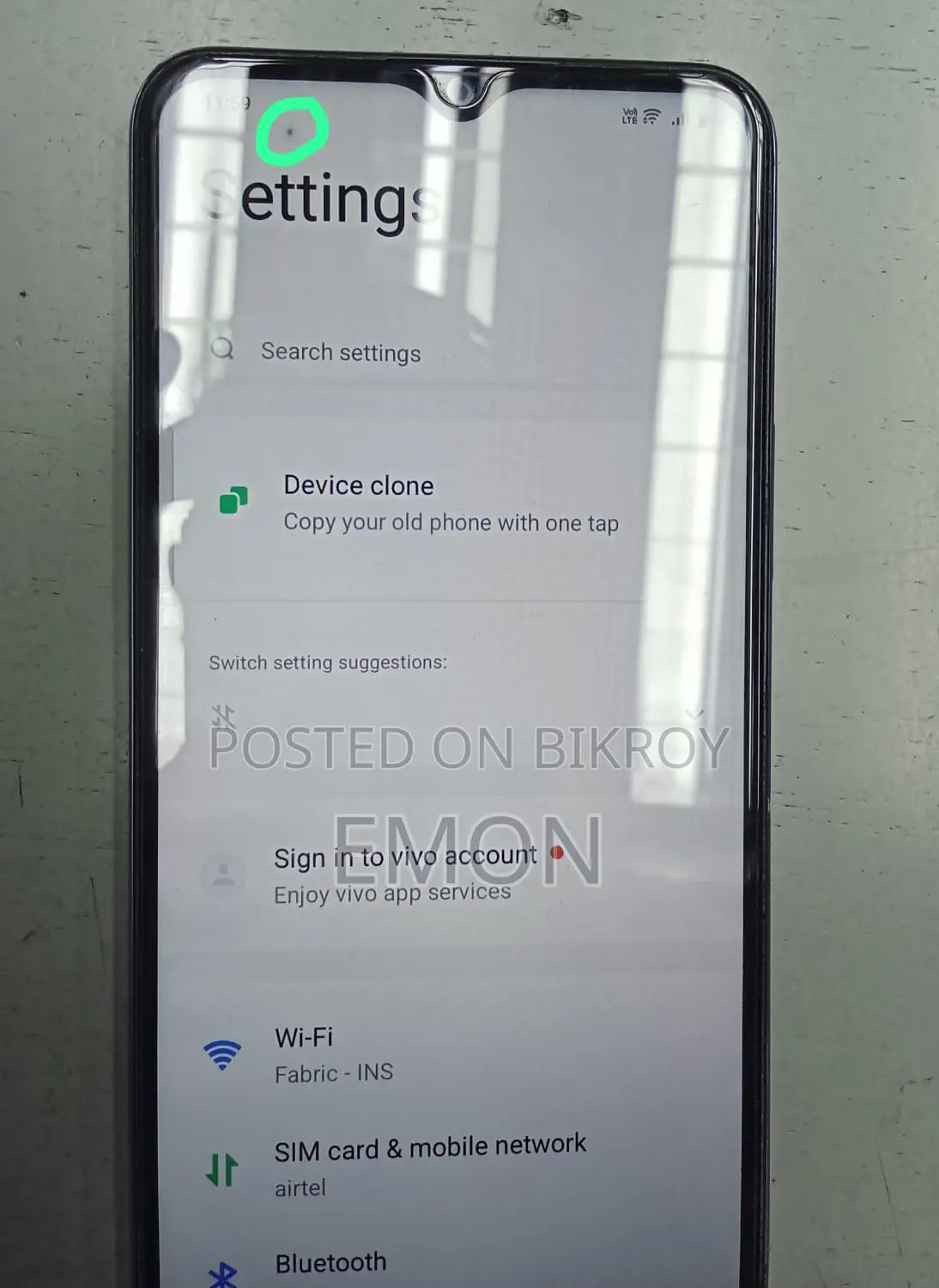 Vivo Y17 6/128 (Used)
