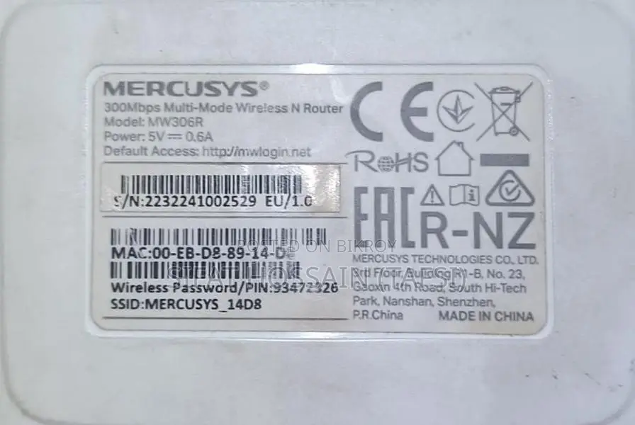 Mercusys Router for Sale