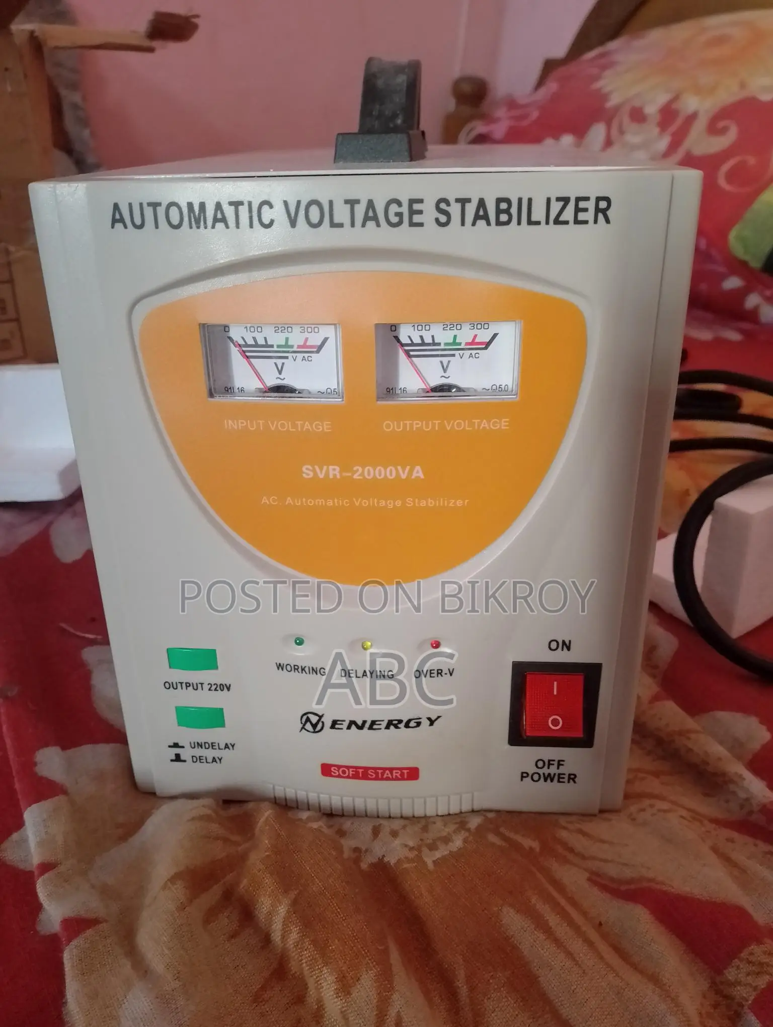 Voltage stabilizer 2000 va