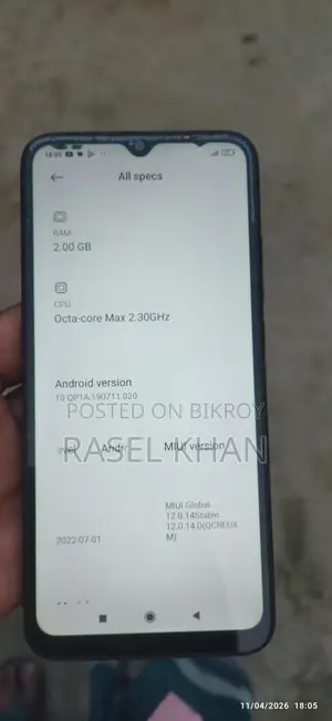 Xiaomi Redmi 9C, (Used)