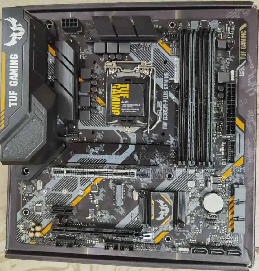 Gaming 8th/9TH Gen Motherboard Asus TUF B365M-Plus 100% Fixed Price