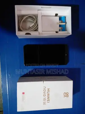 হুয়াওয়ে নোভা ১০ এসই ২৫৬ জিবি ব্ল্যাক