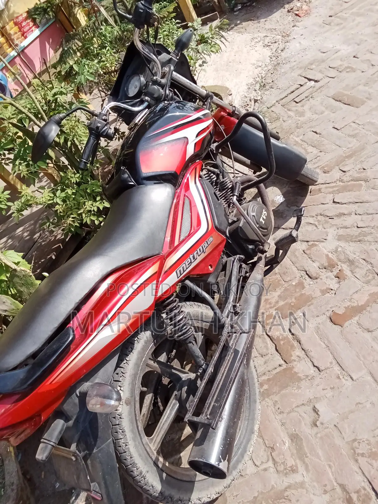 TVS Metro Plus . 2018