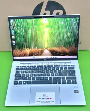 HP EliteBook 845 G7, Ryzen 5 Pro-4600, 8 RAM, 256 SSD, 14” FHD Display