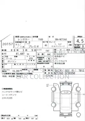Toyota Premio F-EX 2021 4.5
