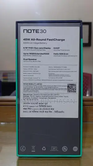 Infinix Note 30 4g (Used)