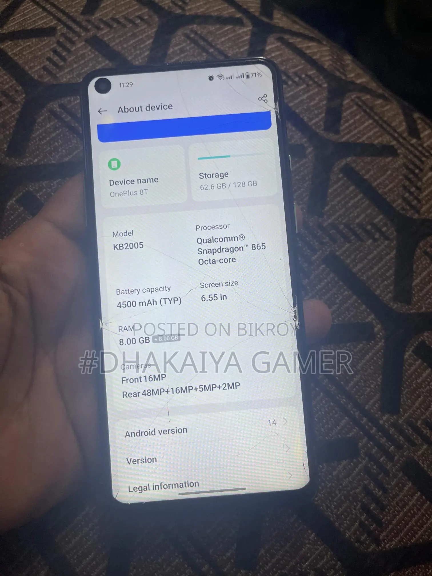 OnePlus 8T (Used)