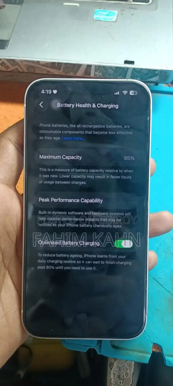 Apple iPhone 13 256 GB Rom box Ase (Used)