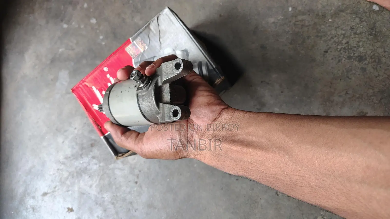 TVS Apache RTR 4V Starter Motor