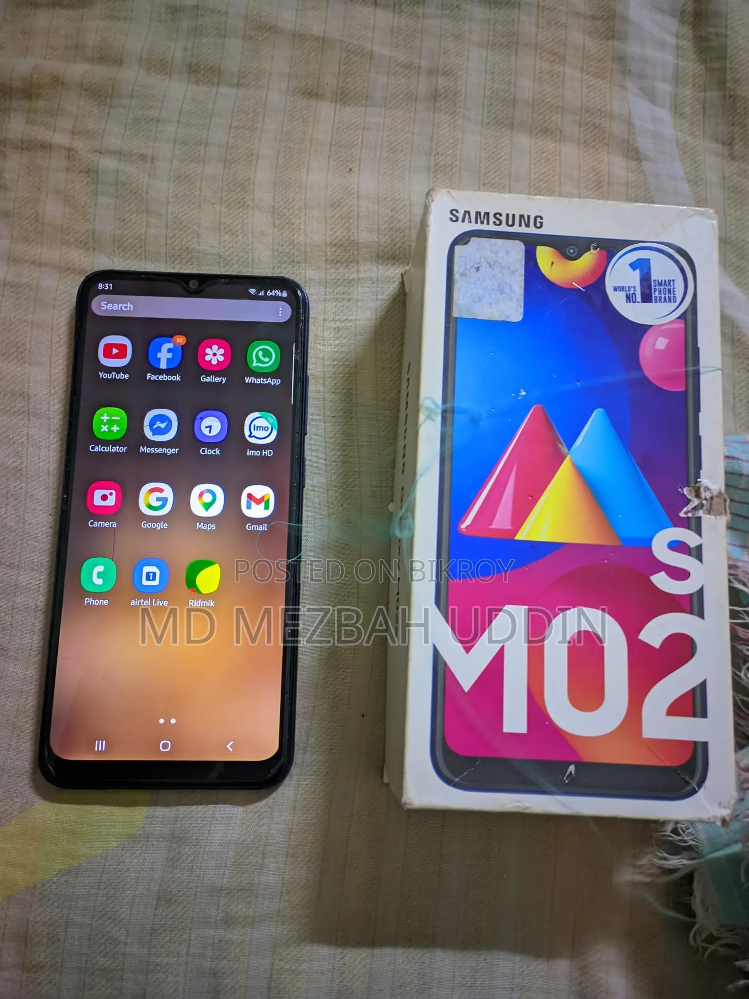 Samsung Galaxy M02s (Used)