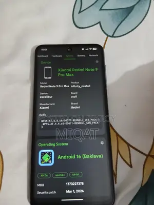 Xiaomi Redmi Note 9 Pro Max (Used)