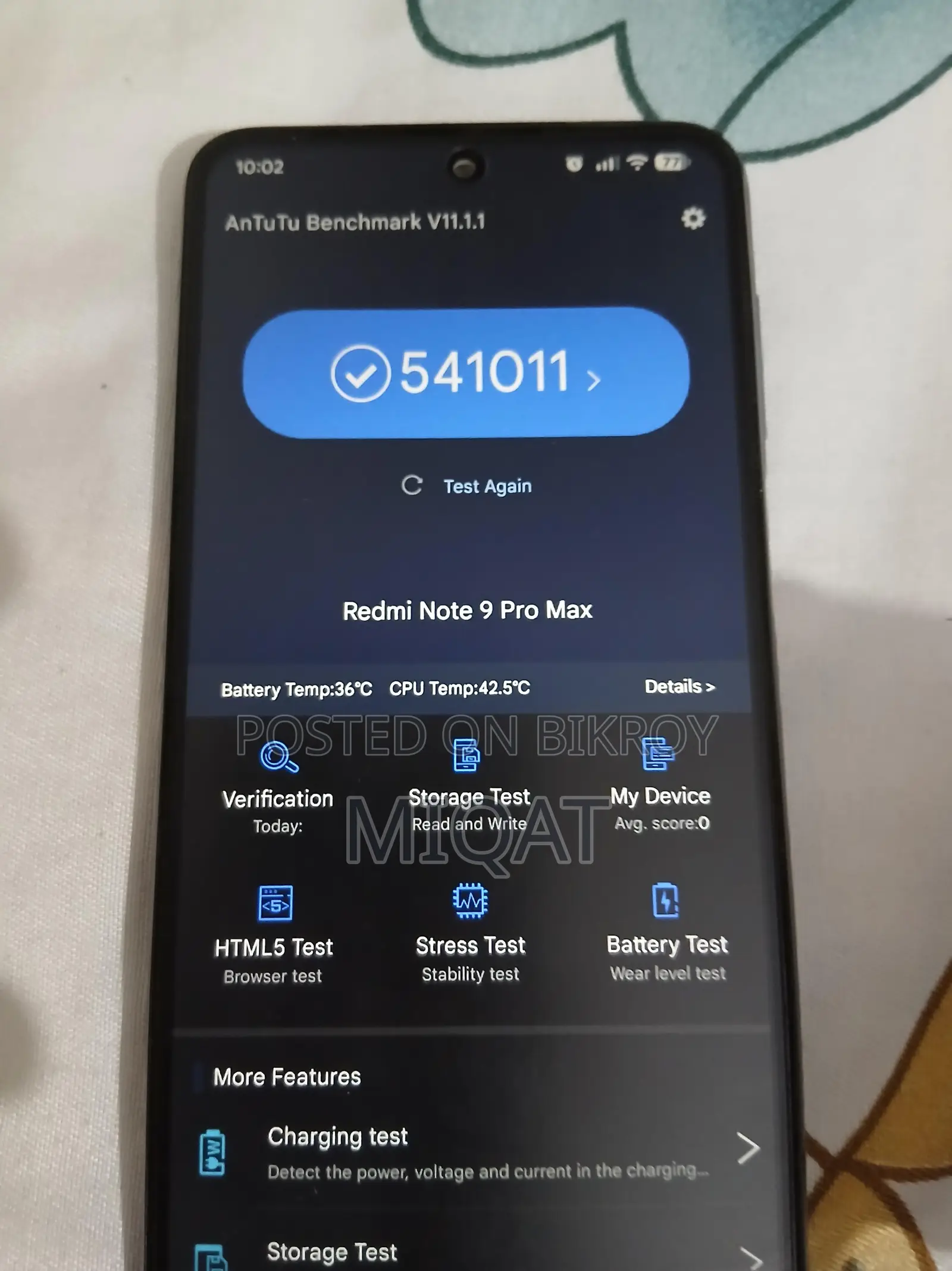 Xiaomi Redmi Note 9 Pro Max (Used)