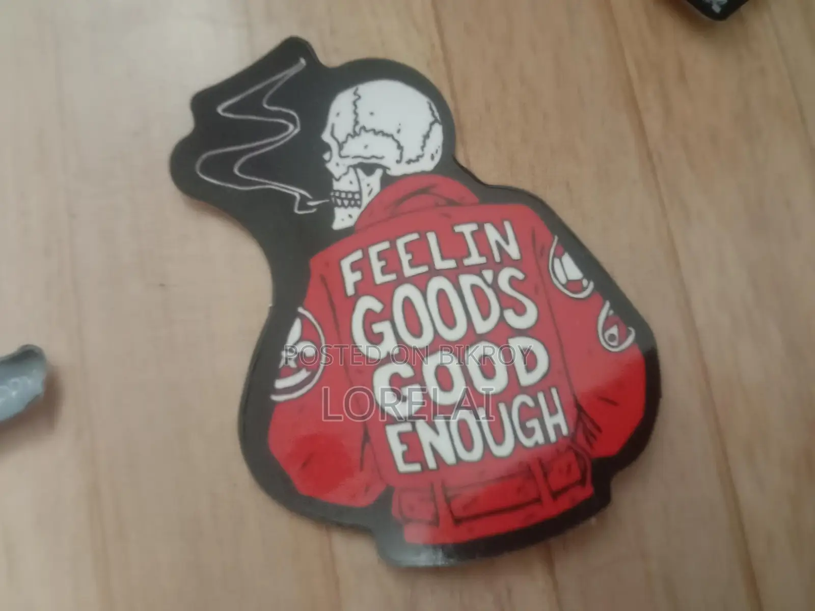 Love/cool Halloween Skeleton Quote Stickers. 26 Pieces