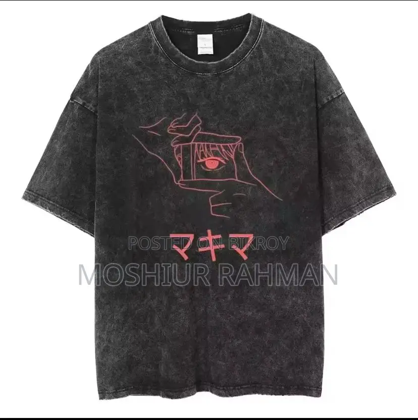 Premium Acid Wash Drop Shoulder T-shirt