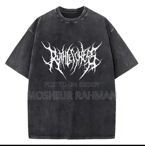 Premium Acid Wash Drop Shoulder T-shirt