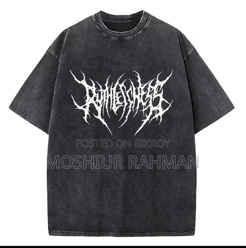 Premium Acid Wash Drop Shoulder T-shirt
