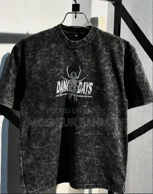 Premium Acid Wash Drop Shoulder T-shirt