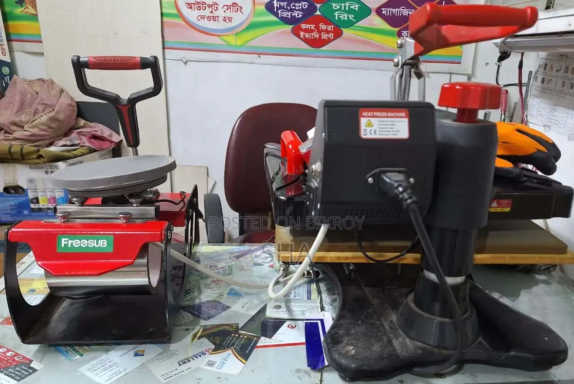 Freesub P8100 5-in-1 Combo Heat Press Machine