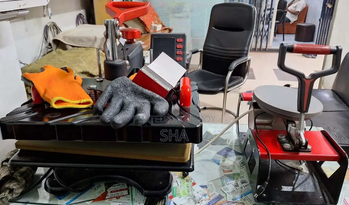 Freesub P8100 5-in-1 Combo Heat Press Machine
