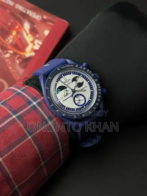 Iconic Omega Moon Swatch।পৃথিবীর সবচেয়ে কম ওজনের ঘড়ি।