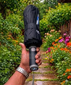16 Shik Auto Open Close BMW Umbrella with 3 Sticks