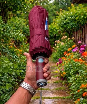 16 Shik Auto Open Close BMW Umbrella with 3 Sticks