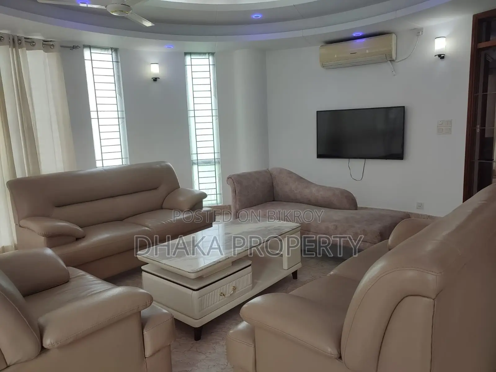 Premium Quality Furnished Apartment with American Fittings for Rent at Baridhara Diplomatic Zone