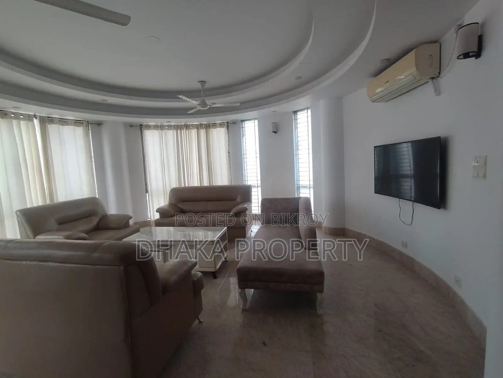 Premium Quality Furnished Apartment with American Fittings for Rent at Baridhara Diplomatic Zone
