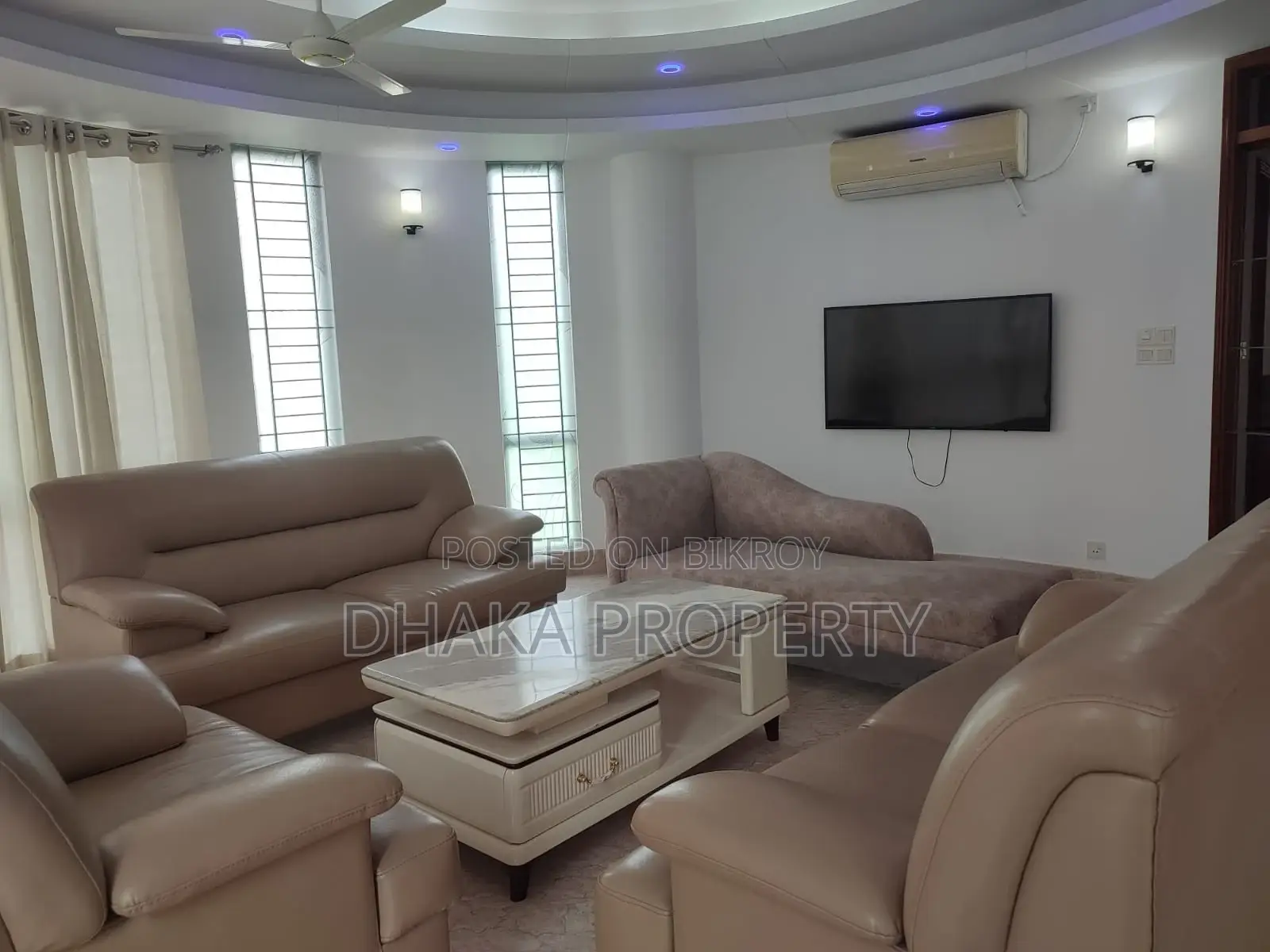 Premium Quality Furnished Apartment with American Fittings for Rent at Baridhara Diplomatic Zone