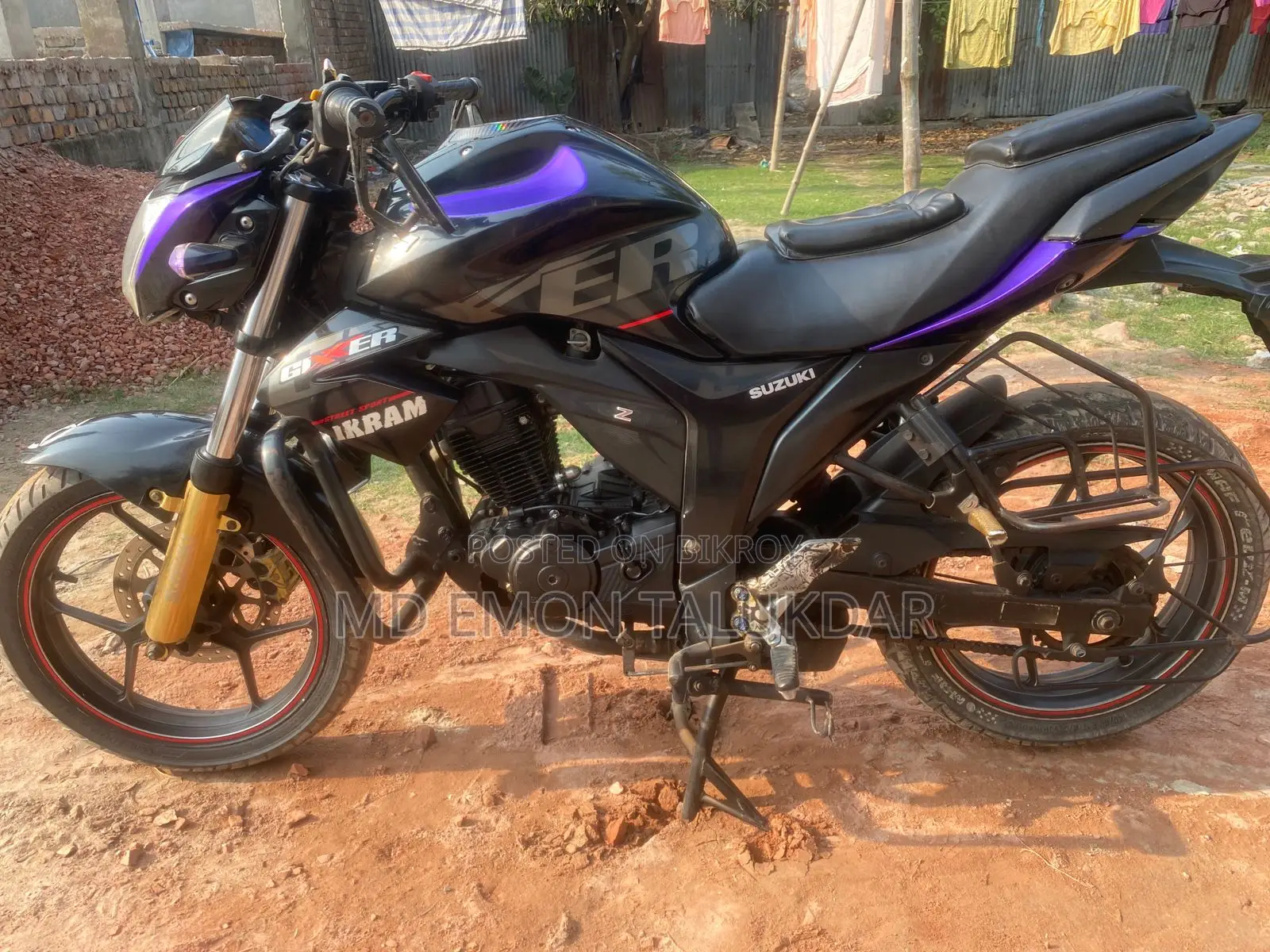 Suzuki Gixxer Monotone 2017