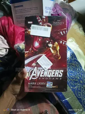 Iron Man MK85 Action Figure LED 7"