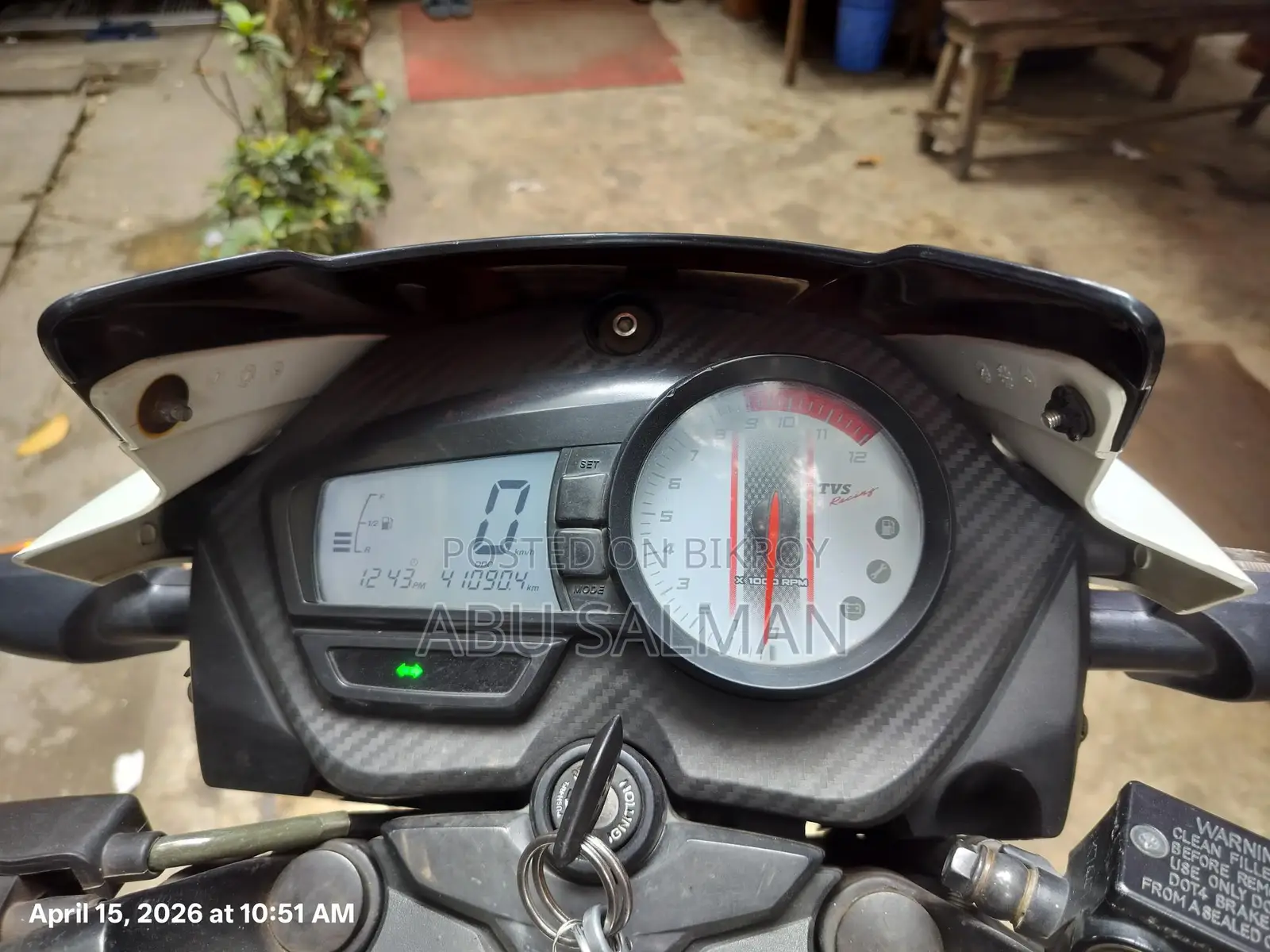 TVS Apache RTR . 2020