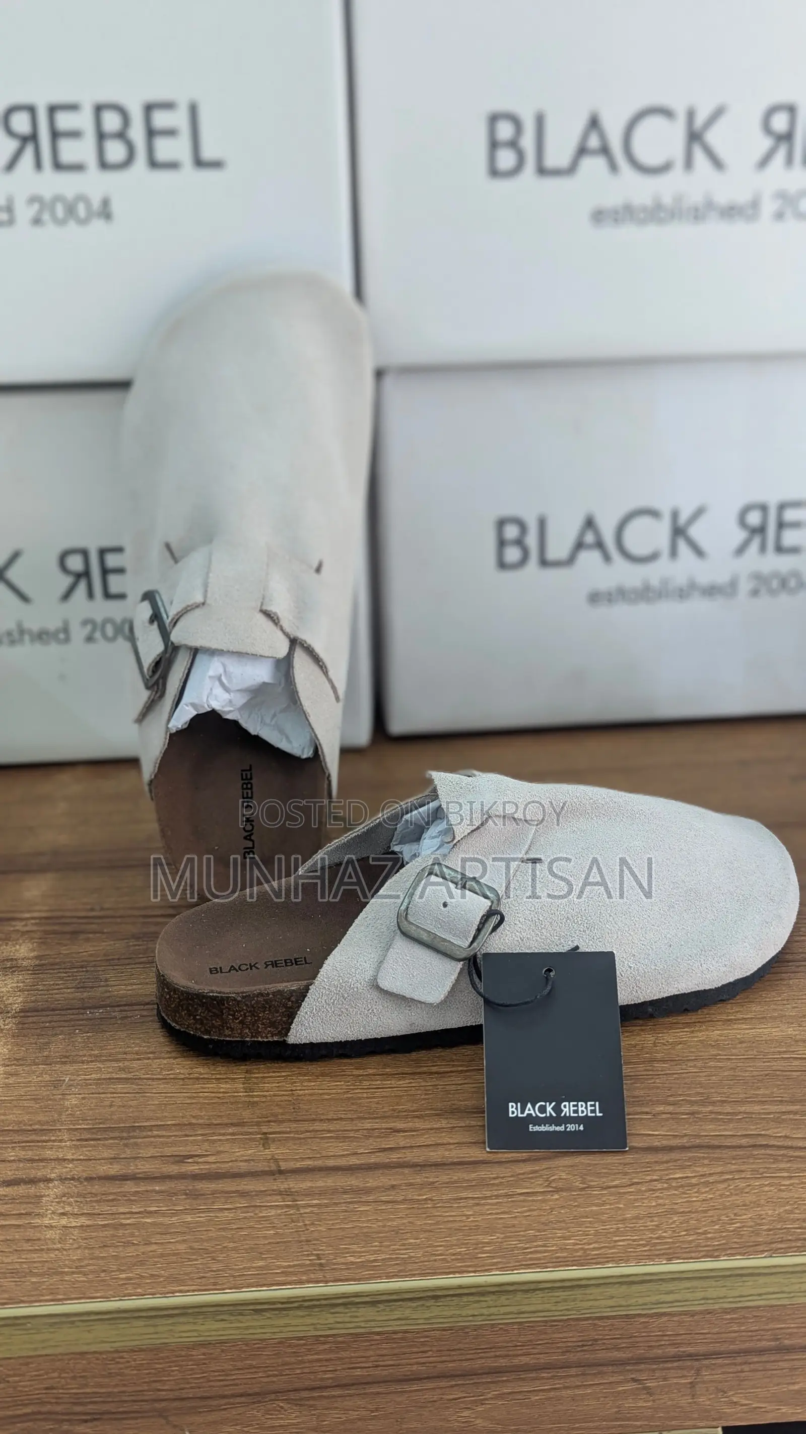 Men's Premium Suede Leather Clogs