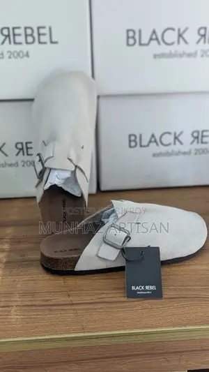 Men's Premium Suede Leather Clogs